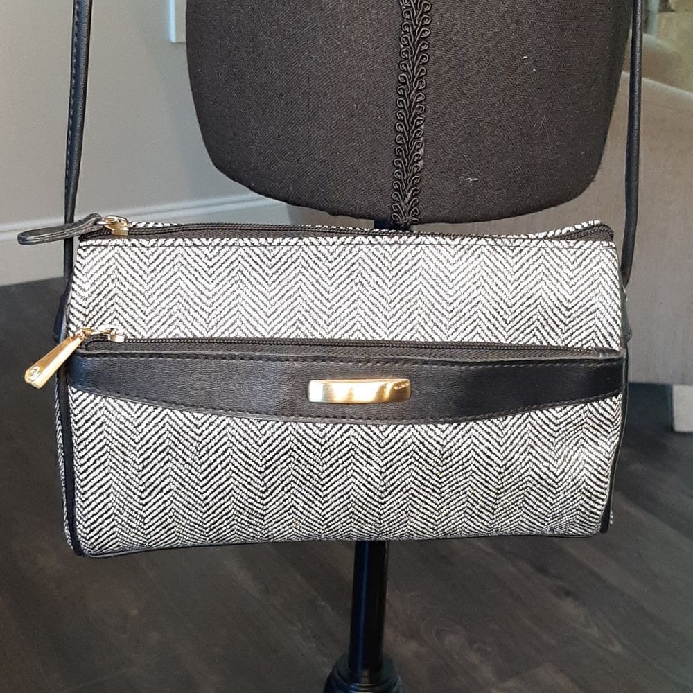 Black and White Shoulder Bag